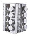 Ver imagem 4 de Porta Temperos 16 Peças Inox Giratório Luxo