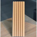 Ver imagem 2 de Painel Ripado Concavo Placa 290x15x1,5 Cm Wpc Cores