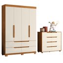 Ver imagem 2 de Conjunto Infantil Guarda-roupa e Cômoda Circus