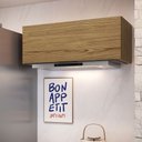 Ver imagem 1 de Armário Aéreo Cozinha 80 Cm Florença 1 Porta Naturalle - Decibal
