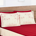 Ver imagem 2 de Kit 3 Peças Colcha Cama Casal Queen Delicado Sofisticado Microfibra Poliester