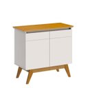 Ver imagem 1 de Buffet Classic 2 Portas Sem Espelho 64333 Off-White/Nature