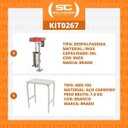 Ver imagem 2 de KIT - Despolpadeira 3 Peneiras 20L DES-20 Bivolt + Mesa MES-100 - Braesi