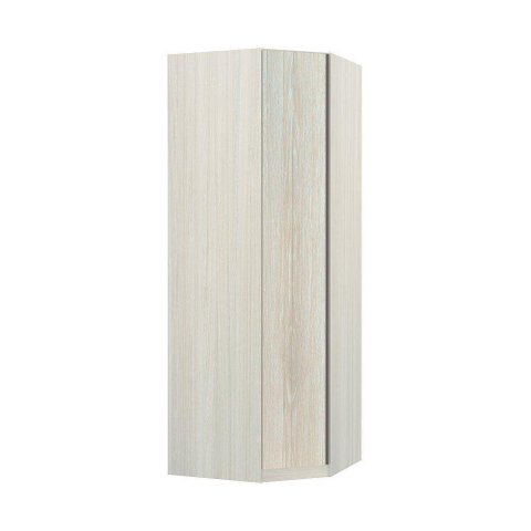 Guarda Roupa Canto Obliquo 1 Porta 1 Cabideiro Legno Crema