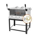 Ver imagem 1 de KIT - Forno Gás Industrial Roma Inox Infravermelho FIRIV90 + Kit Gás 2KG - Venâncio