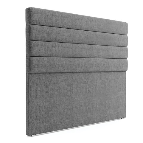 Cabeceira California Para Cama Box Casal 140 cm Linho Grafite A26 - D’Rossi