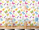Ver imagem 1 de Papel de Parede Infantil - Cute Clipart Arte Destaque 2 Metros