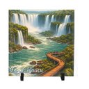 Ver imagem 1 de Quadro Azulejo Foz do Iguaçu Decoração Lembrancinha