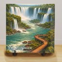 Ver imagem 2 de Quadro Azulejo Foz do Iguaçu Decoração Lembrancinha