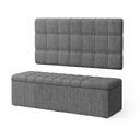 Ver imagem 2 de Kit Painel Rana 140 e Calçadeira Alpha Linho Aradecor