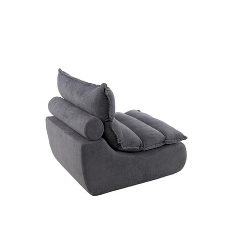 Poltrona Reclinável Kappesberg 90cm Boucle Titanio