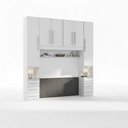 Ver imagem 2 de Dormitório Queen Size sem Cama 1220s Branco