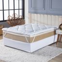 Ver imagem 1 de Pillow Top Toque de Pluma Casal 650g/m² 5cm Espessura