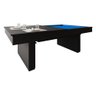 Mesa de Sinuca/bilhar com Tampo de Jantar - 2,00x1,10 - Azul Royal - 1