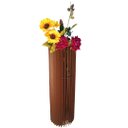 Ver imagem 1 de Vaso de Chão Decorativo Grande Torre -:marrom/70x20cm