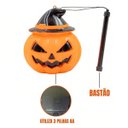 Ver imagem 6 de Lanterna Cabeça de Abobora Halloween Luz Led Sensor Barulho Voz Festa Tematica Decoraçao Terror Casa