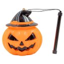 Ver imagem 7 de Lanterna Cabeça de Abobora Halloween Luz Led Sensor Barulho Voz Festa Tematica Decoraçao Terror Casa