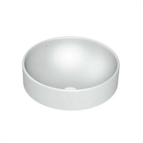 Cuba de Sobrepor para Banheiro Redonda L1050 Branco Fosco - Deca