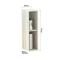 Armário Luciane 20cm 1 Porta Luci - 2 Armário Luciane 20cm 1 Porta Luci - 2