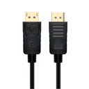 Ver imagem 1 de Cabo Displayport 1.2 - 2 Metros - 4k, Banhado a Ouro, Trava