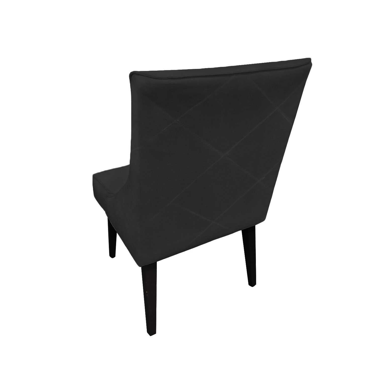 Cadeira De Jantar Bela Suede Preto - Dominic Decor - 2