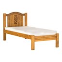 Ver imagem 2 de Conjunto Quarto Solteiro: Guarda-roupa Multiuso 2 Portas Cama Madeira Pinus Freijó - Cavazotto