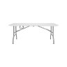 Mesa Dobrável Tipo Maleta 180cm Branco - 3