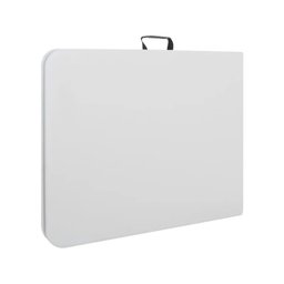 Mesa Dobrável Tipo Maleta 180cm Branco - 6