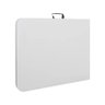 Mesa Dobrável Tipo Maleta 180cm Branco - 6