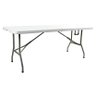 Mesa Dobrável Tipo Maleta 180cm Branco - 1