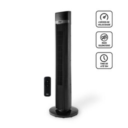 Ventilador de Torre Silencioso com Controle Remoto 127V Air Silence Wap - 2