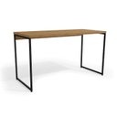 Ver imagem 1 de Mesa Computador Casal Industrial LI003 Freijo/Preto - Kappesberg