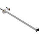 Ver imagem 1 de Suporte Refletor Base Reta Braço 50 Cm Branco