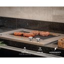 Ver imagem 3 de Churrasqueira a Gas de Embutir Dxx301 Master Dinoxx Grelha Uruguaia em Inox - Gn