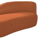Ver mais imagens de Divã Recamier Curvo Luna 160cm Lado Esquerdo Suede Terracota