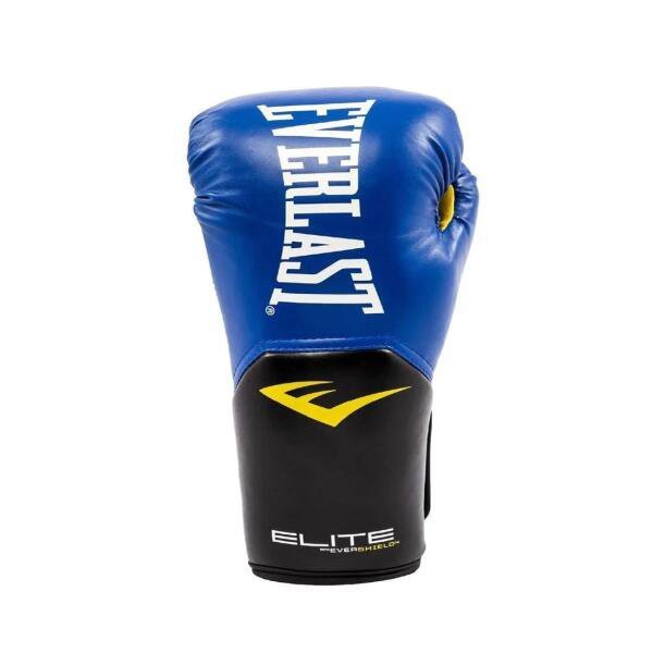 Luva de Boxe e Muay Thai Pro Style Elite V2 14OZ Everlast - Azul com Preto - 1