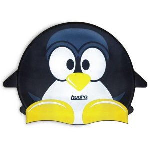 Touca de Natação Silicone Infantil Animals Jr Hydro Star - Preto