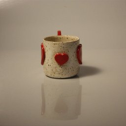 Caneca Corações Cappuccino - 2