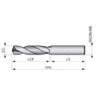 Broca Force X 3×d Med 0.213 Inch Din 6537k R458 - 3