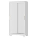 Ver imagem 3 de Guarda Roupa Antares 2 Portas Deslizantes Branco/Neve