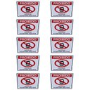 Ver imagem 5 de Kit 2 Placa de Sinalização Proibido Celular Entrar Desligue