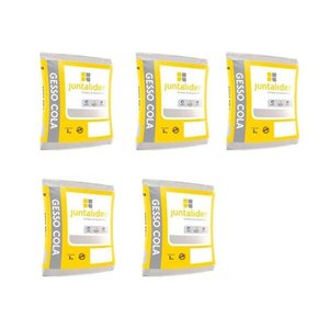 Kit 15 Pacotes de Gesso Cola 1kg