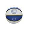 Bola de Basquete NBA Team Retrô Mini Golden State Warriors #3 Wilson - Azul - 5
