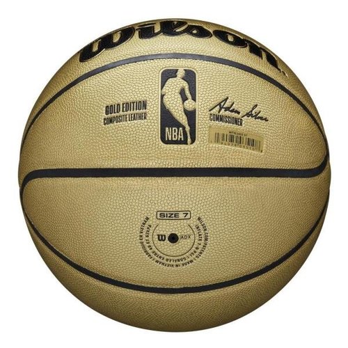 Bola de basquete personalizada Wilson NCAA preta e dourada tamanho oficial  75 cm