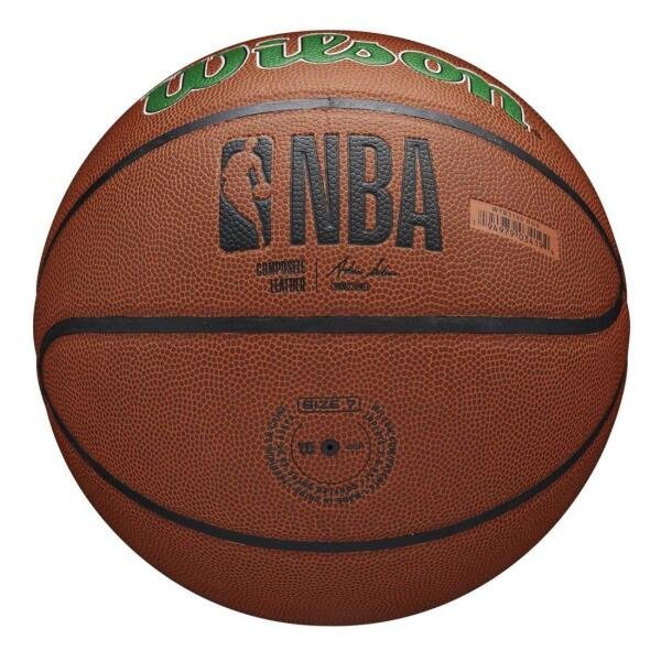 Bola Basquete NBA Team Alliance Boston Celtics Size 7 Wilson Marron MadeiraMadeira Bola Basquete NBA Team Alliance Boston Celtics Size 7 Wilson Marron MadeiraMadeira