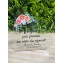 Ver imagem 2 de 20 Lembrancinhas de Casamento Centro de Mesa Acrilico