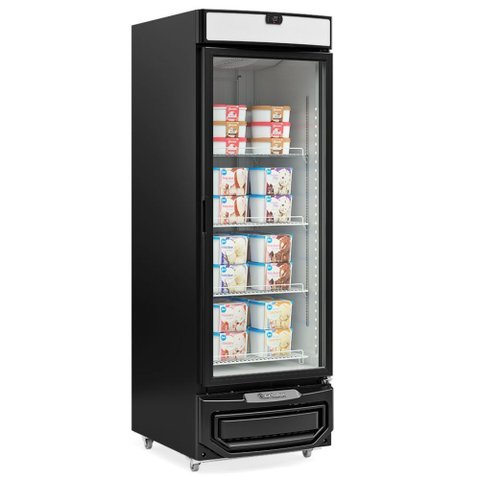 Freezer Vertical 572 Litros Ar Forçado GFI57LP Preto Gelopar 220V