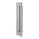 Ver imagem 1 de Puxador Porta Embutir Concha Quadrado 15cm Escovado Pado
