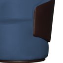 Ver imagem 5 de Kit 2 Poltronas Organica Beatriz Suede Azul Royal C/ Composê Corano Marrom - Lm Decor