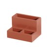 Porta Caneta e Organizador Office Cobh Terracota - 1